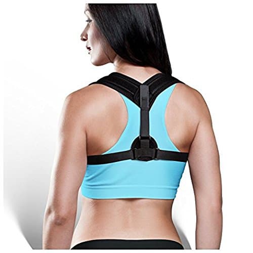 Posture Corrector Support Back Brace by ShaperMATE for Men and Women (M/L) - Prevent Slouching, Back Pain Relief, Upper Back Pain Support and Hunchback Correction