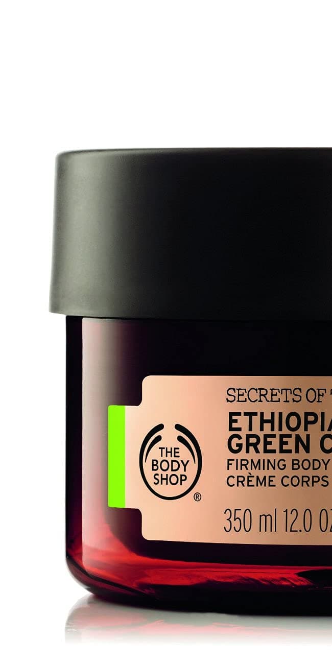The Body Shop Spa of the World Ethiopian Green Coffee Body Cream, 12 Ounce