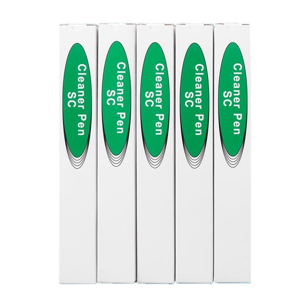 Fiber Cleaner,5PCS Fiber Optic Cleaner Pen for 2.5mm Ferrules SC,FC,ST,SC/APC and FC/APC,800+ Clean Times