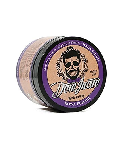 Don Juan Royal All Day Hold Pomade with Medium Shine, 4 Ounce