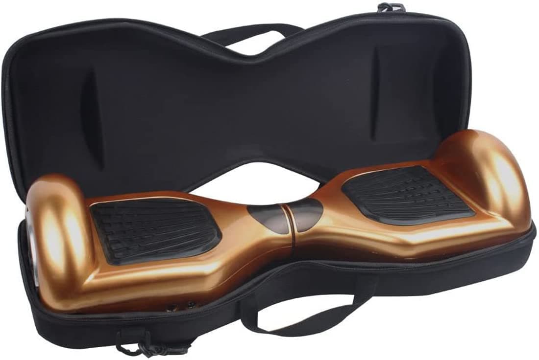 Hoverboard Bag Hoverboard Carry Bag Self Balancing Hoverboard Bag Fits 6.5" Self Balancing Scooter EVA Hard Shell, Full Protection, Drop, Scratch, Shock, Dustproof, 23.6x9.8x7.5" Black