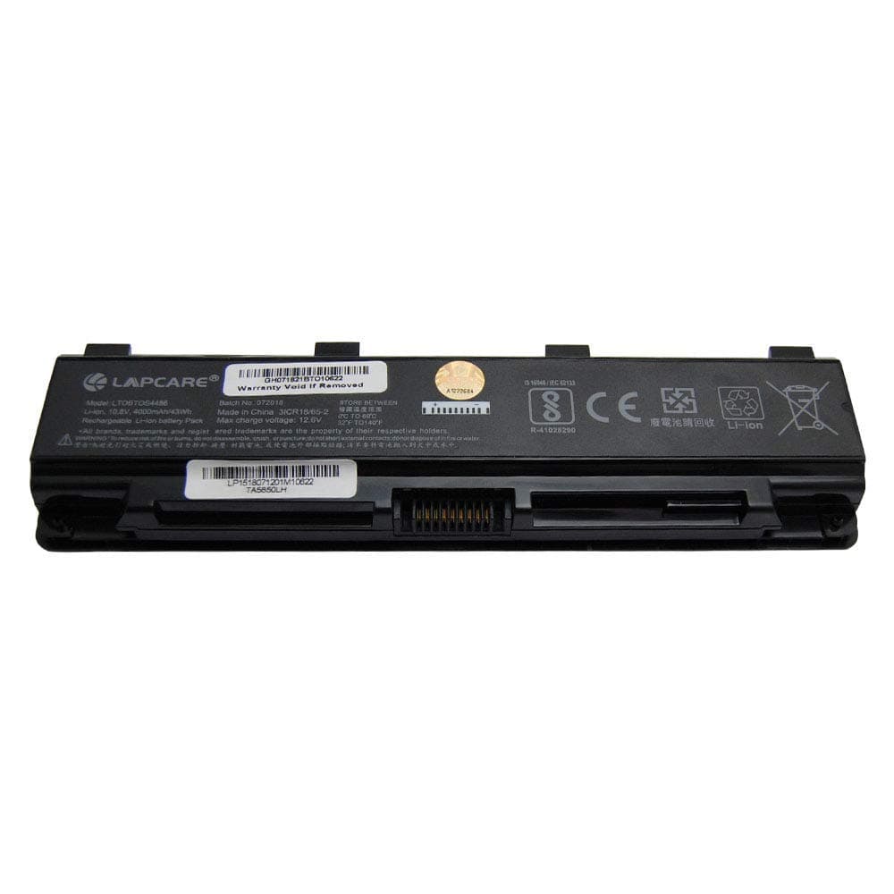 Lapcare Replacement Laptop Battery Compatible for Toshiba Satellite C840 C850 C855 C870 C855-S5206 PA5024U-1BRS