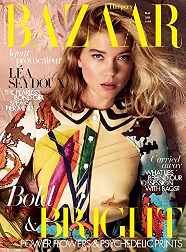 Harper's Bazaar Magazine , May 2020, Bold And Bright Power Flowers And Psychedelic Prints
