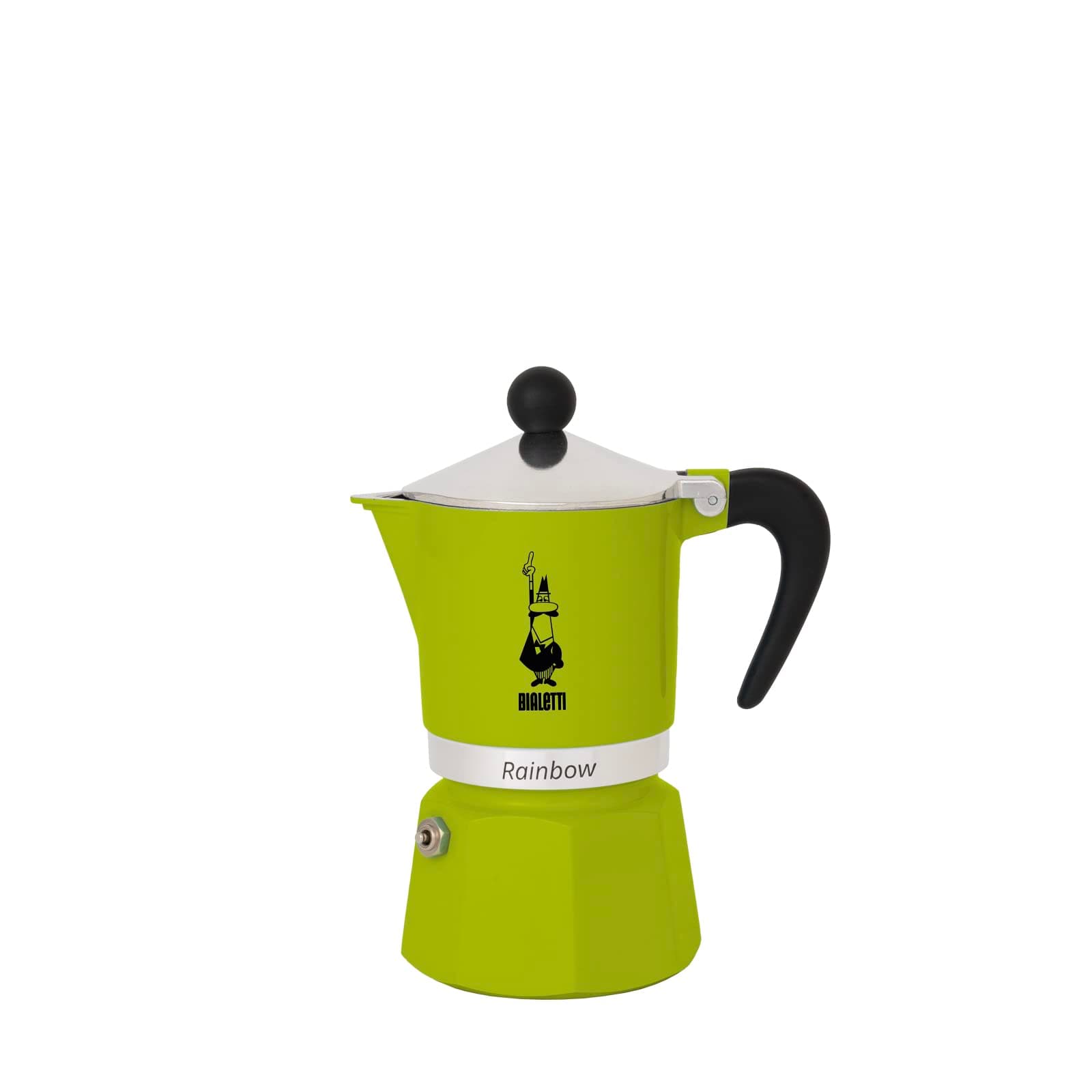 Rainbow Stovetop Espresso Maker (GREEN, 6)