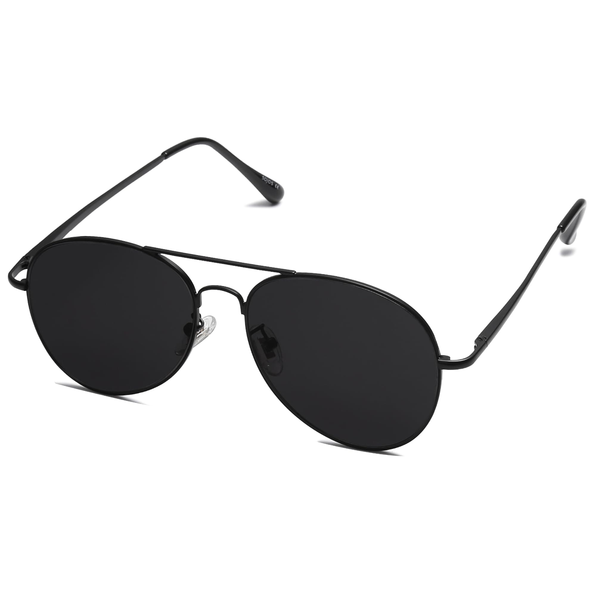 Classic Aviator Sunglasses for Women Men Metal Frame Spring Hinges SJ1030