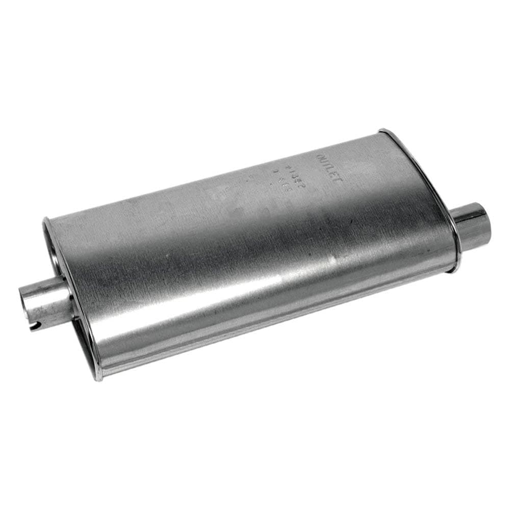 Walker SoundFX 18568 Direct Fit Exhaust Muffler 2.25" Inlet (ID) 2.25" Outlet (ID) for Jeep Cherokee