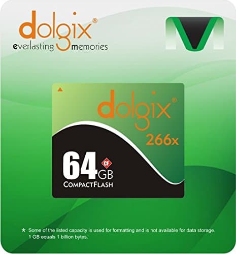 Dolgix 64GB 266x Compact Flash (CF) Card