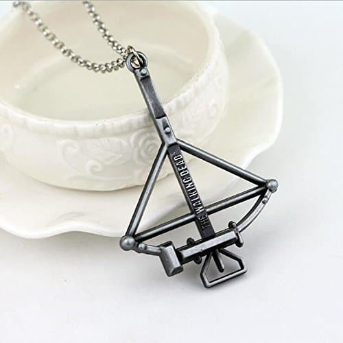 The Walking Dead Daryl Dixon & Rick Grimes Weapons Charm Necklace