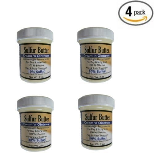 4 Pack - Sulfur Butter Creme 'N Ointment