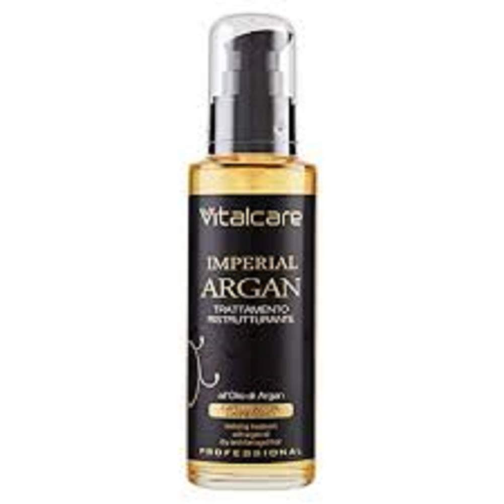 VITALCARE Crystal Liquid Glass Serum Restoring Oil *IMPERIAL ARGAN* for DAMAGE DRY THIN Hair - 100ml