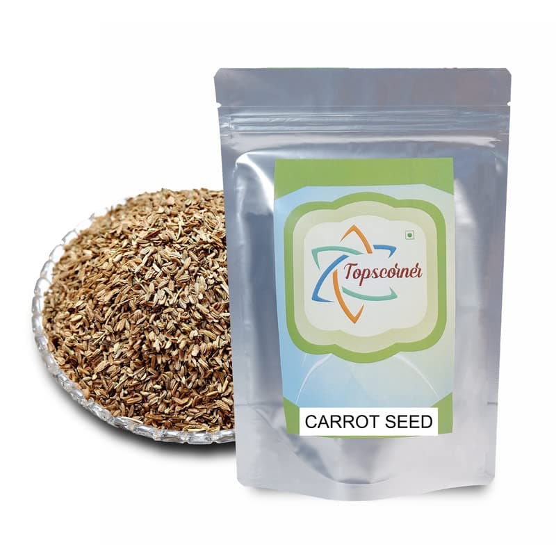 Topscorner Edible Carrot Seeds - Beej Gajar - Daucus carota, 400 Grams