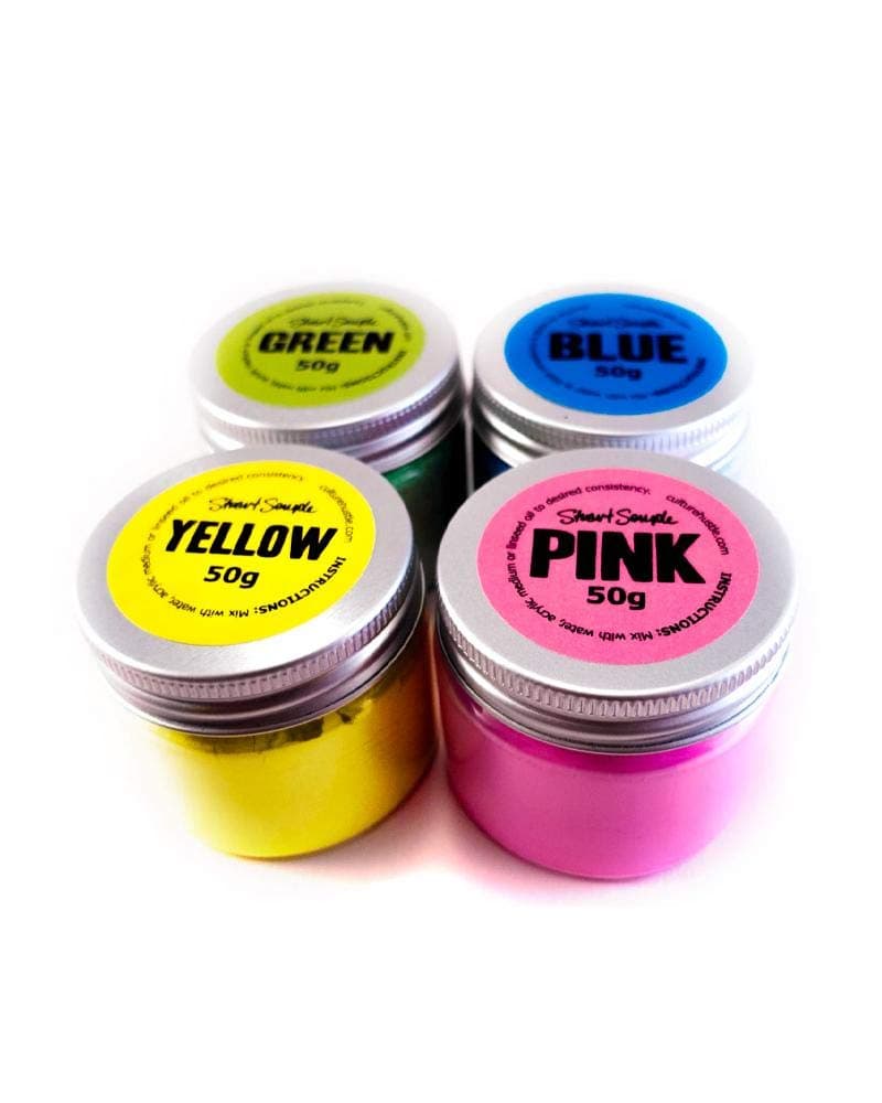 Stuart Semple *POWDER PACK - the world's colouriest powder paints 4 x 50g