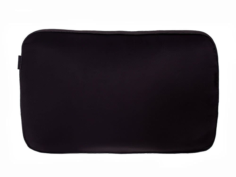 Night Anti-Aging, Oxygenated Memory Foam Pillow with Moisturizing TriSilk Pillowcase, Stripe Border, Standard/Queen