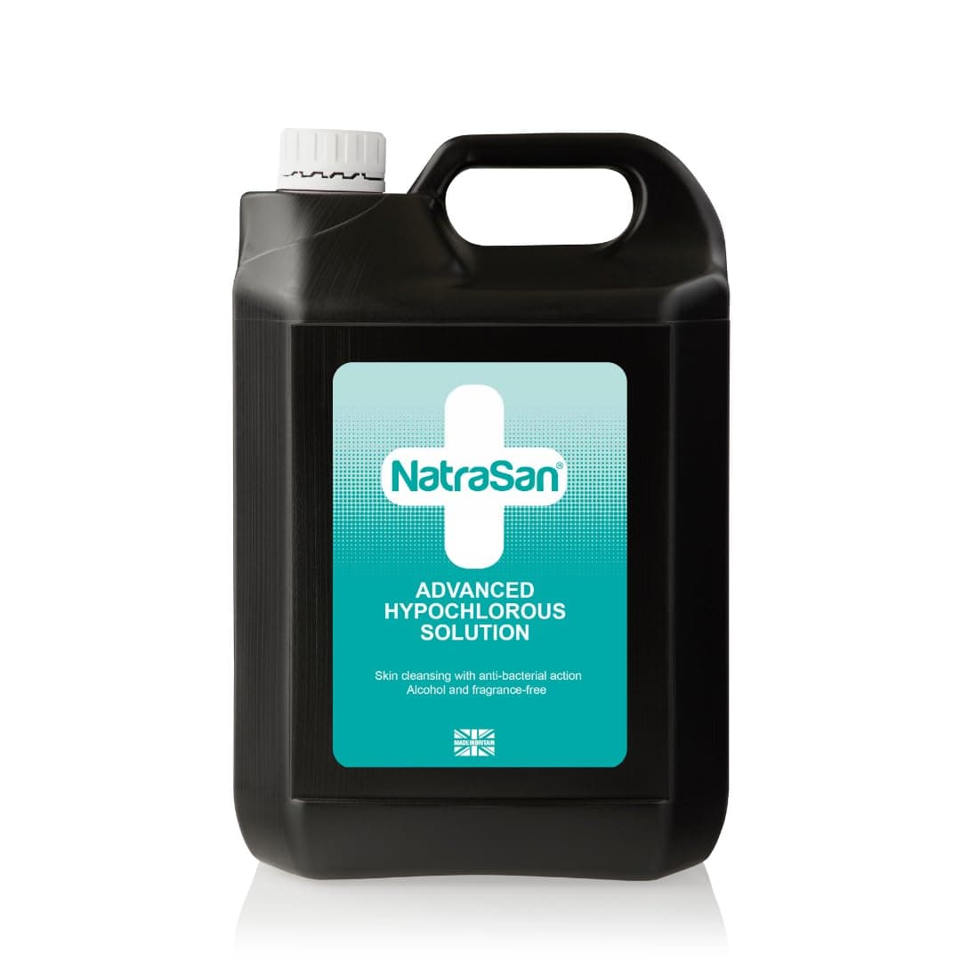 NatraSan Advanced Hypochlorous Solution, unmatched cleansing solution refill. (5 Litre)