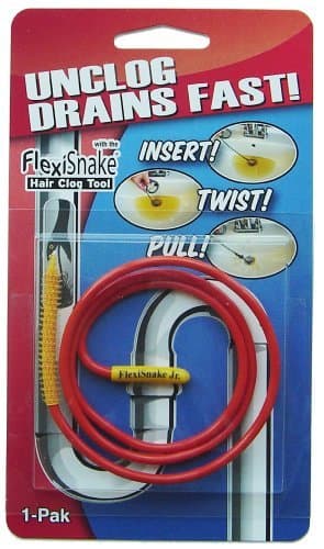 Flexi Snake FS1JR1 FlexiSnake Junior Hair Clog Tool by FlexiSnake