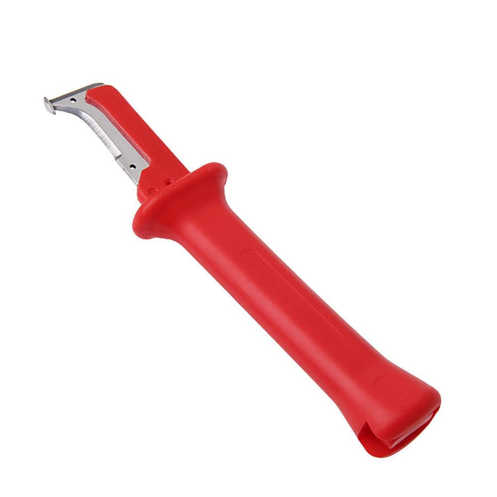 Traderplus Electrical Insulation Cable Stripping Knife Hook Fixed Blade Wire Stripper