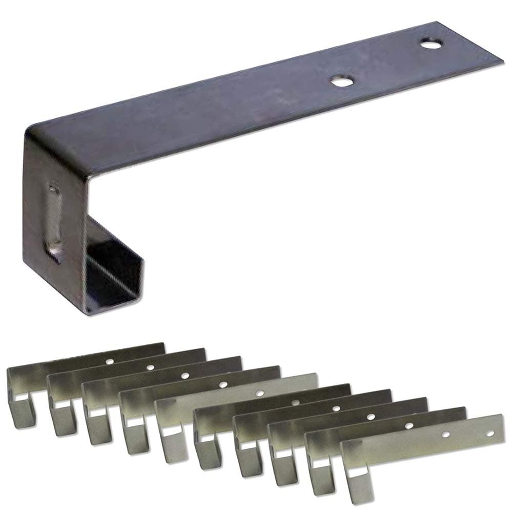 10 x Batten End Clips for Klober Dry Verge System Stainless Steel Universal