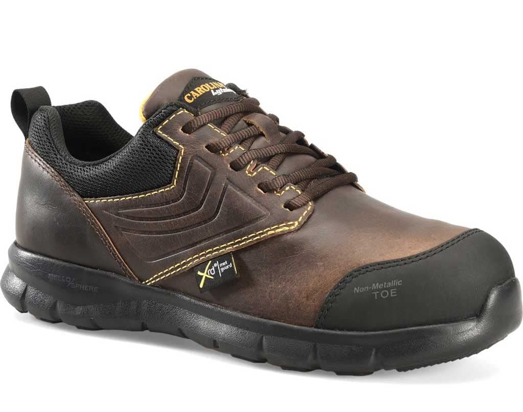 Men's CA1906 Lytning 1.9 Met Guard Composite Toe Brown 9 EE