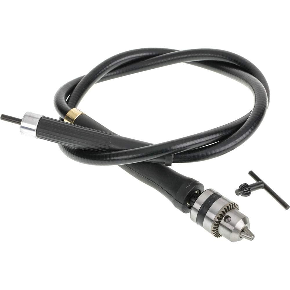 King Arthur’s Tools - Patented Guinevere Flexible Drill Shaft with 0-3/8" Chuck - Rotary Tool Extension - Works with Guinevere Inflatable Sanders - # 11310