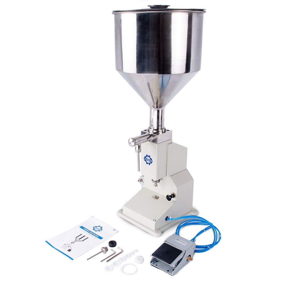 Sumeve Pneumatic Filling Machine Liquid Paste Bottler Filler 5-50ml Filler (A02)