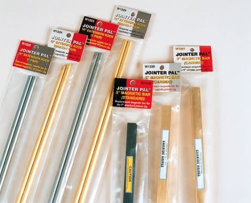 Jointer Pal W1224 Brass Extension Rods, 12-Inch, 2-Pack