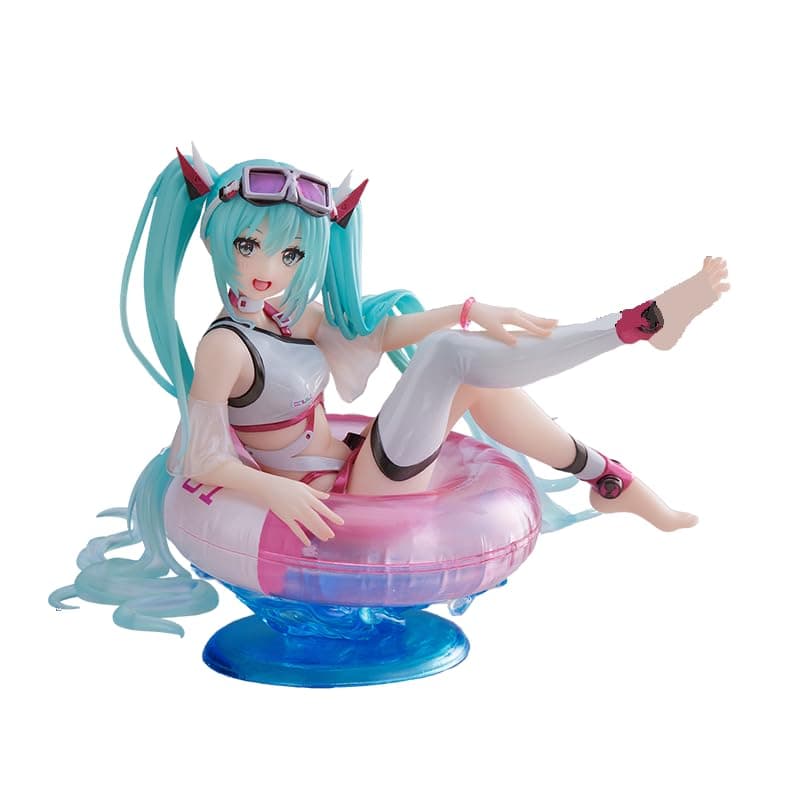 Hatsune Miku Action Figure - 11 Cms Miku Ring PVC Figurine Collectible Desk Statue Model Doll