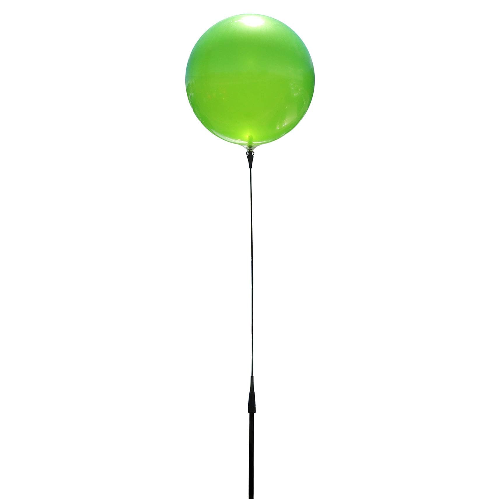 DuraBalloonWeatherproof Reusable Balloon Short Pole Kit - Helium Free Plastic Outdoor Balloons