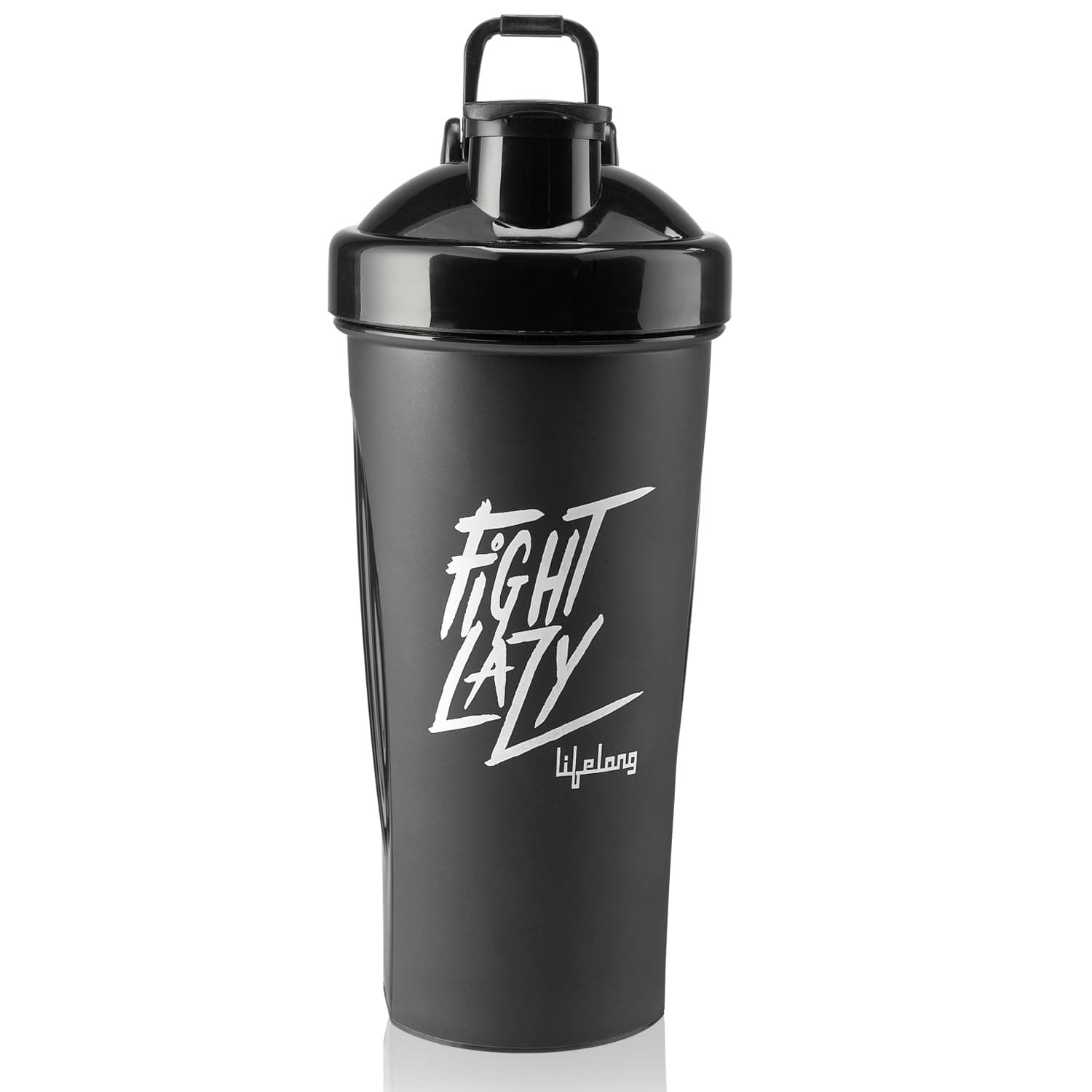 Protein Shaker|100% Leakproof Stylish Protein Shaker Bottle|Sipper Bottle|Gym Bottle for Protein- 700ml (LLSHB04, Black) |Plastic