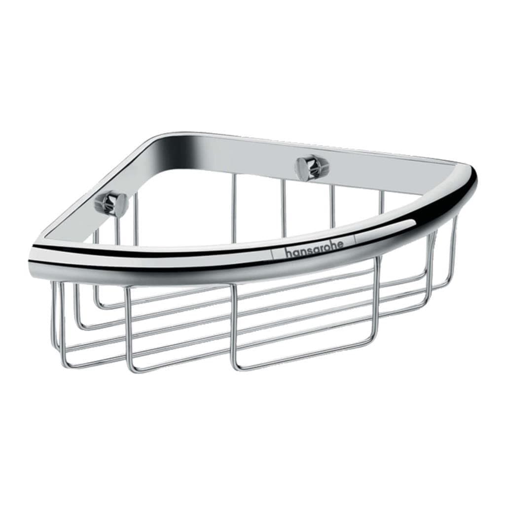 41710000 Logis Universal Corner Basket Bathroom Accessories, Chrome