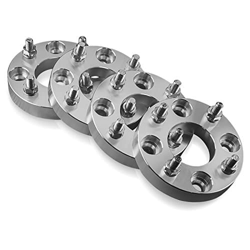 4 Wheel Spacers Adapters For Golf Carts With A 4X101.1 Bolt Pattern Fits: Ez Go Club Car Golf Cart - 1.5 Inch (38 mm) Thick