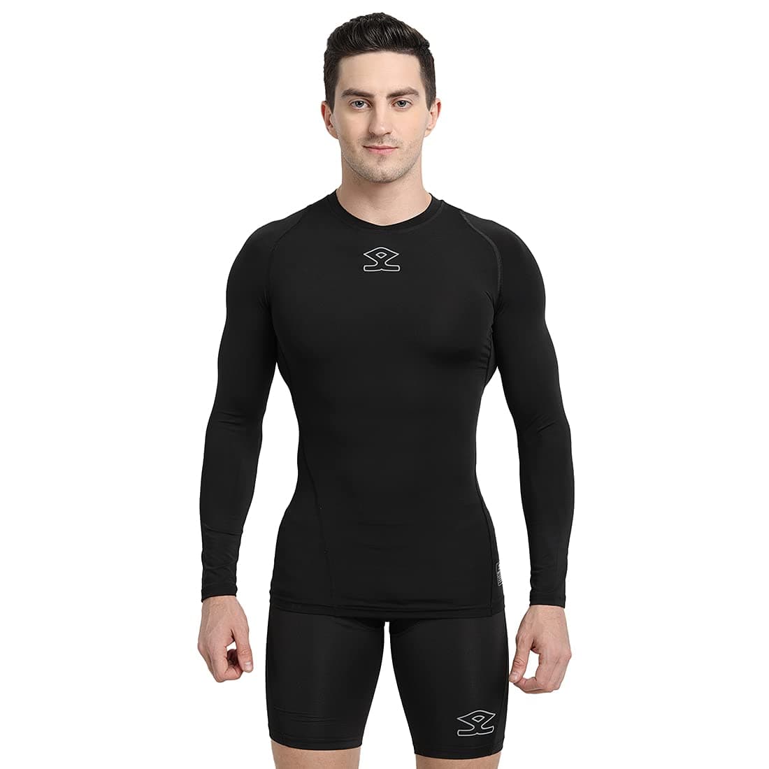 SHREY Intense Compression Long Sleeve Top T Shirt for Men's