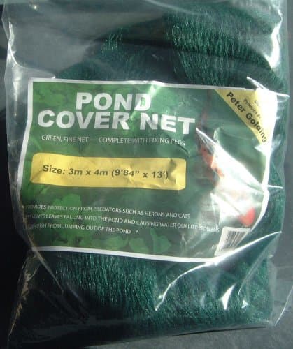 Fish Pond Cover Net 3 x 2m green