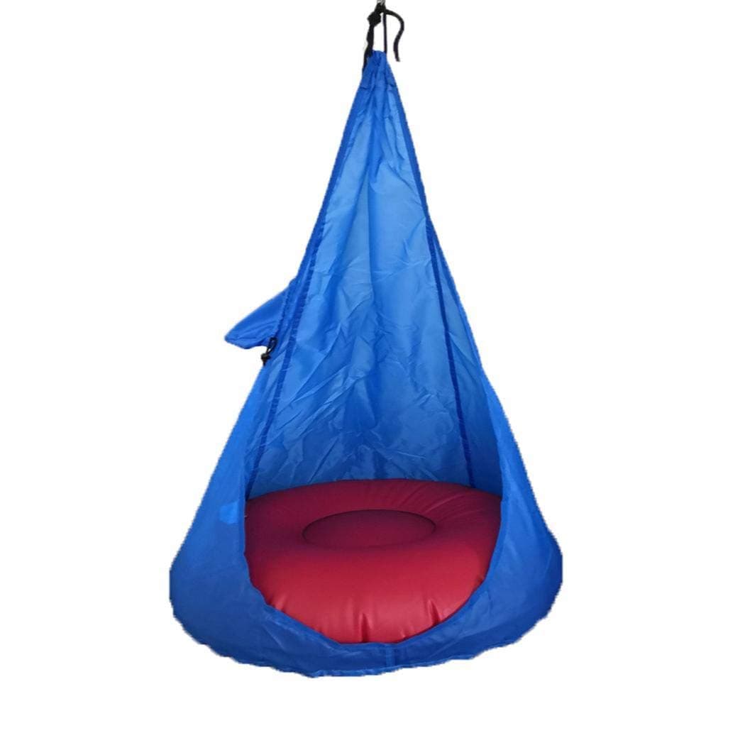 Garystan Home Child Hammock Chair Kids Swing Pod Outdoor Indoor Hanging Seat Hammocks