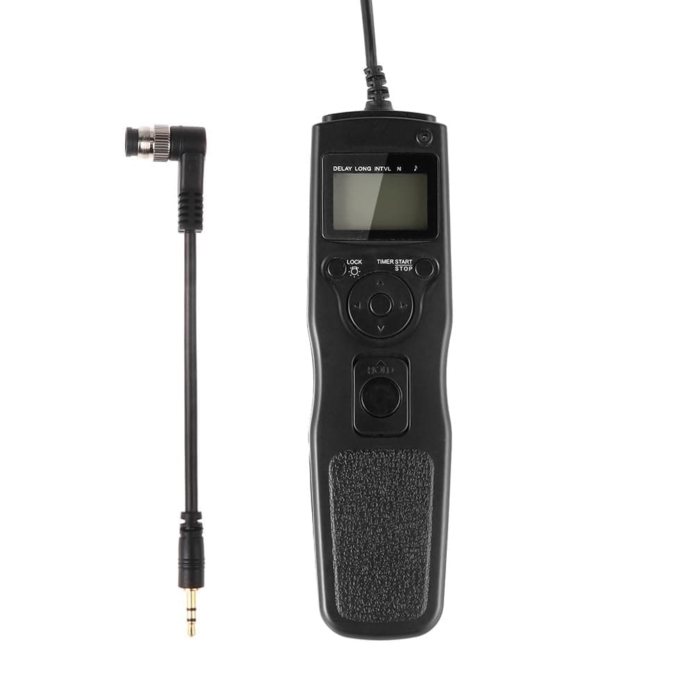 LCD Timer Shutter Release Camera Remote Control for Nikon Z8 Z9 D850 D500 D5 D810 D810A D800 D700 D4s D4 D3 D3s D3X D2H D2X D2Hs D2Xs D300s D300 D200