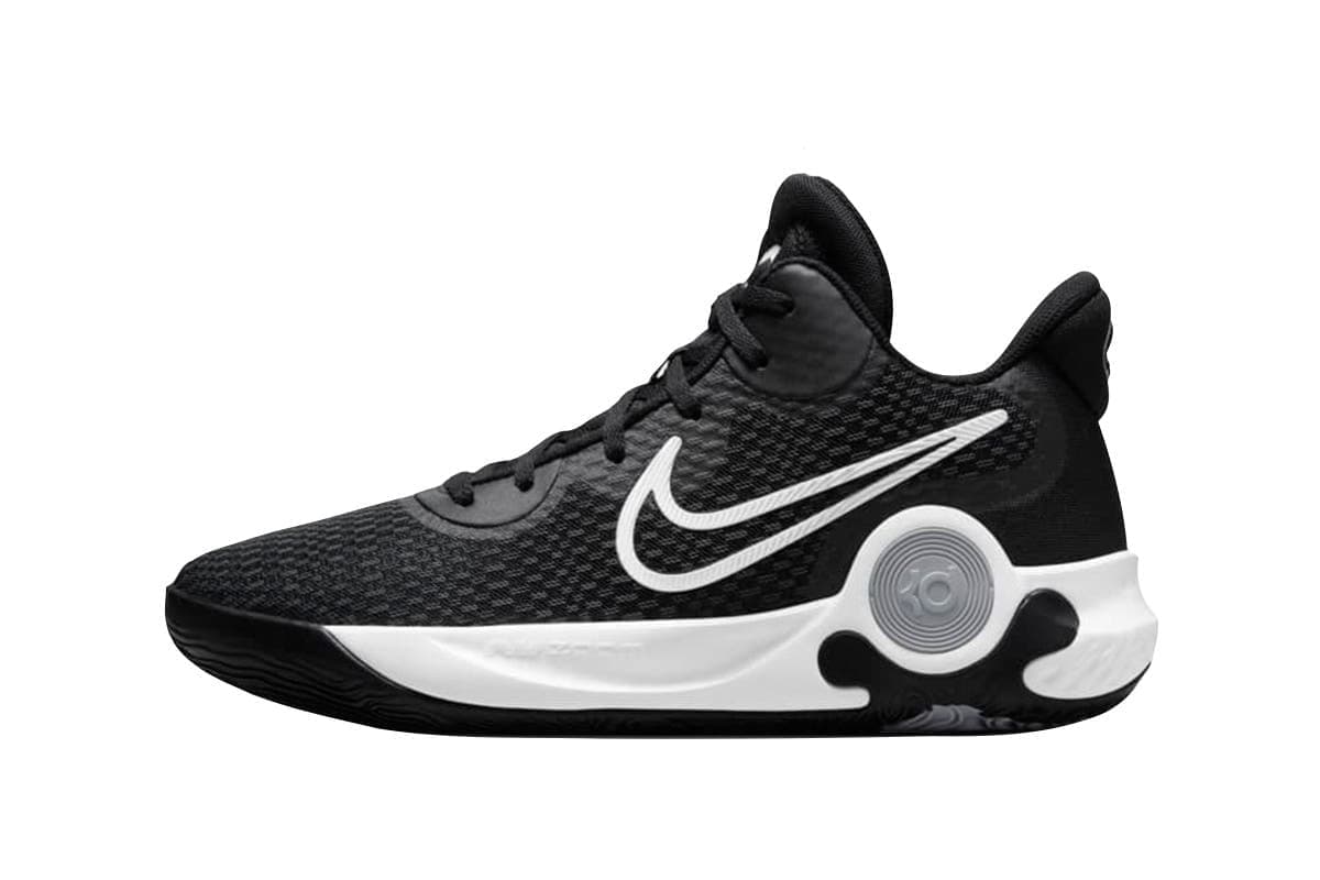 Nike Men's KD Trey 5 IX Basketball CW3400-002 Sneakers, Black/Anthracite/Wolf Grey/White, 10