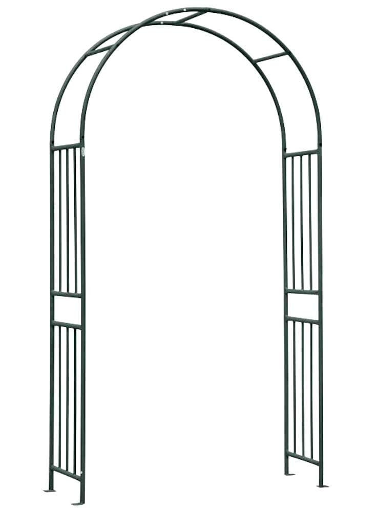 Verdemax 3447 120 x 40 x 219 cm Garden Iron Arch - Anthracite