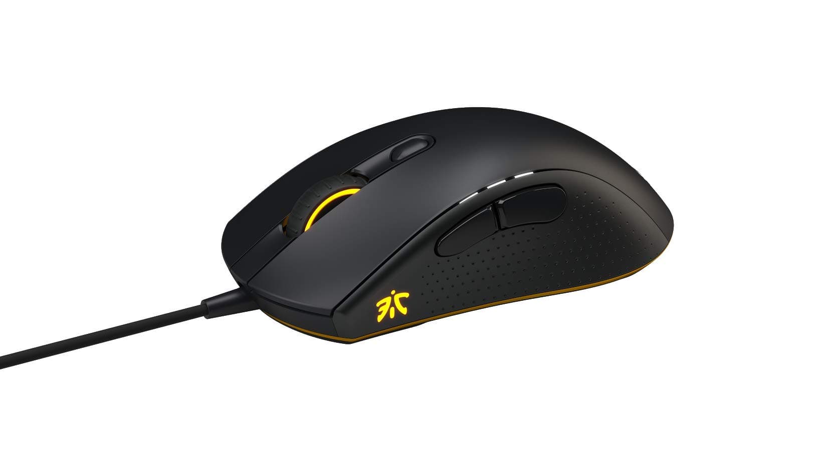 Fnatic FLICK 2 Pro Gaming esports Mouse (Pixart Optical Sensor with 12,000 CPI, 6 Buttons, Mechanical Mouse Switches, Multi-Color RGB Backlit, Ambidextrous) - Black