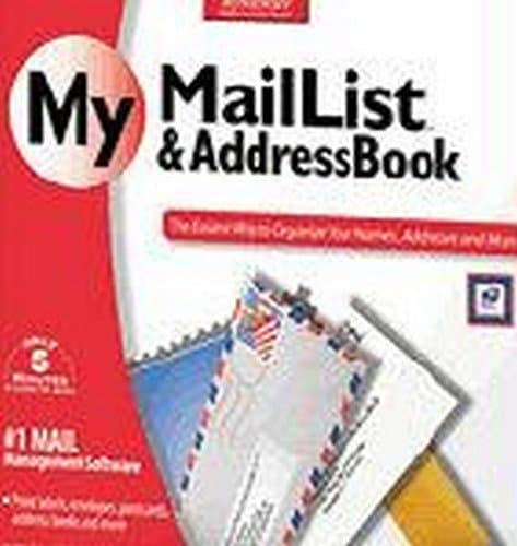 MY SOFTWARE - MAIL LIST & ADDRESS BOOK