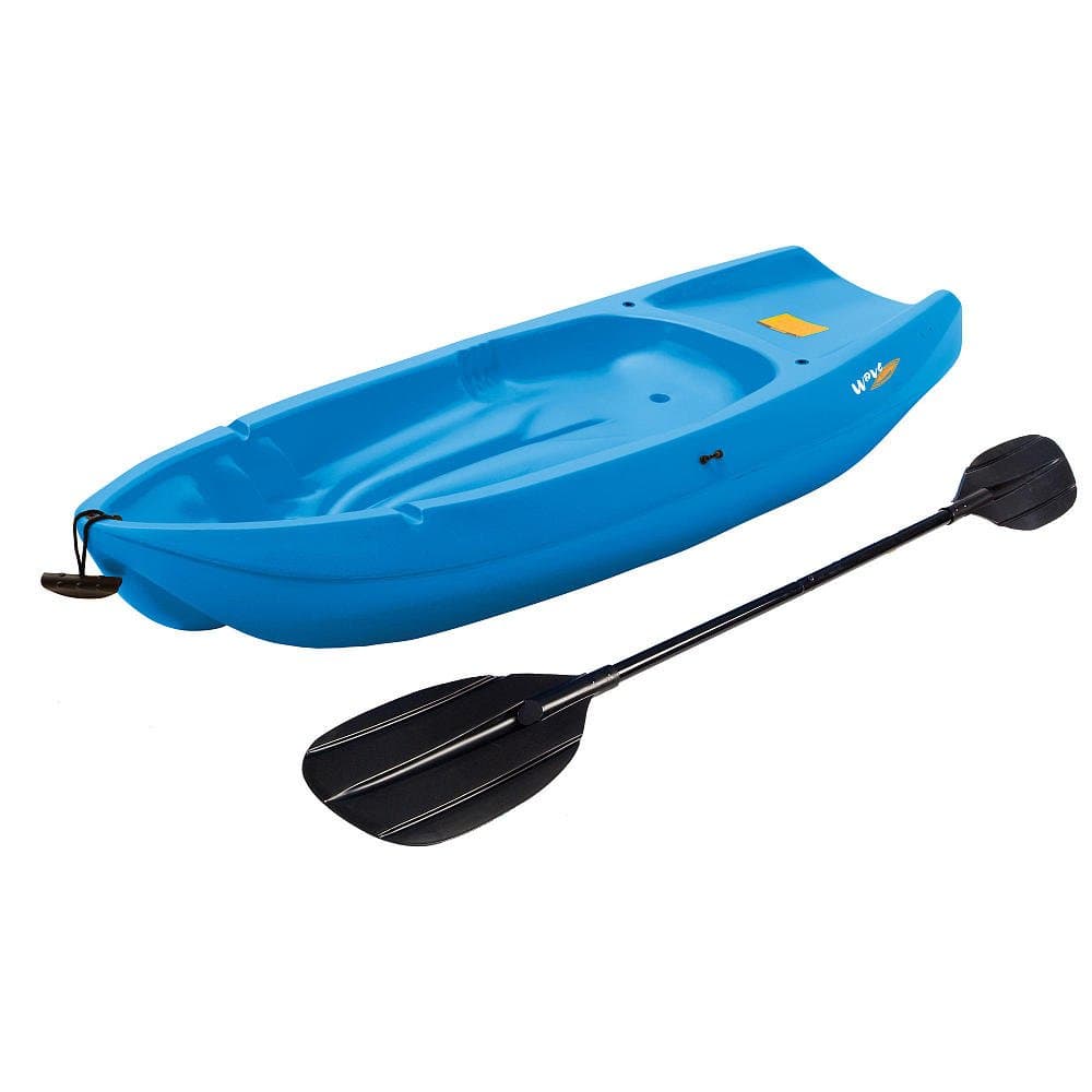 Lifetime, 6', 1-Man Wave, Youth Kayak, with Bonus Paddle, Blue Color by Lifetime