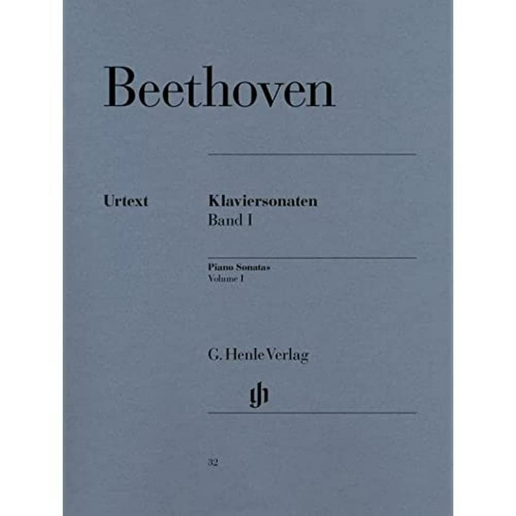 Beethoven: Piano Sonatas - Volume I for Solo Piano (Multilingual Edition) | Urtext Sheet Music Collection | Advanced Classical Piano Songbook for Students and Performers | 15 Sonatas for Practice