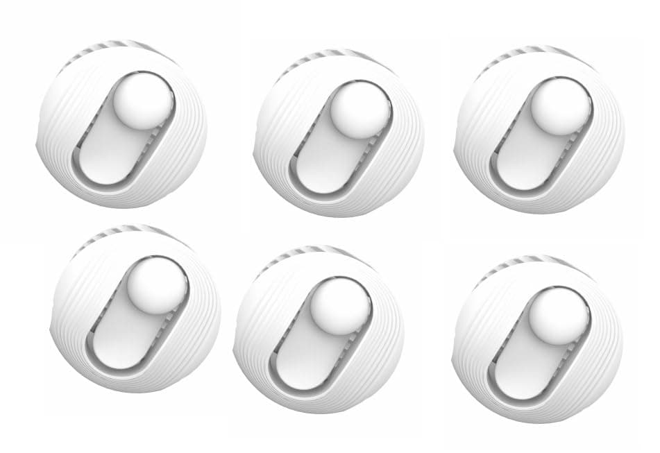 Bedding Clip Set, Shell Design Quilt Fasteners, 6 Pieces (D Bulk)