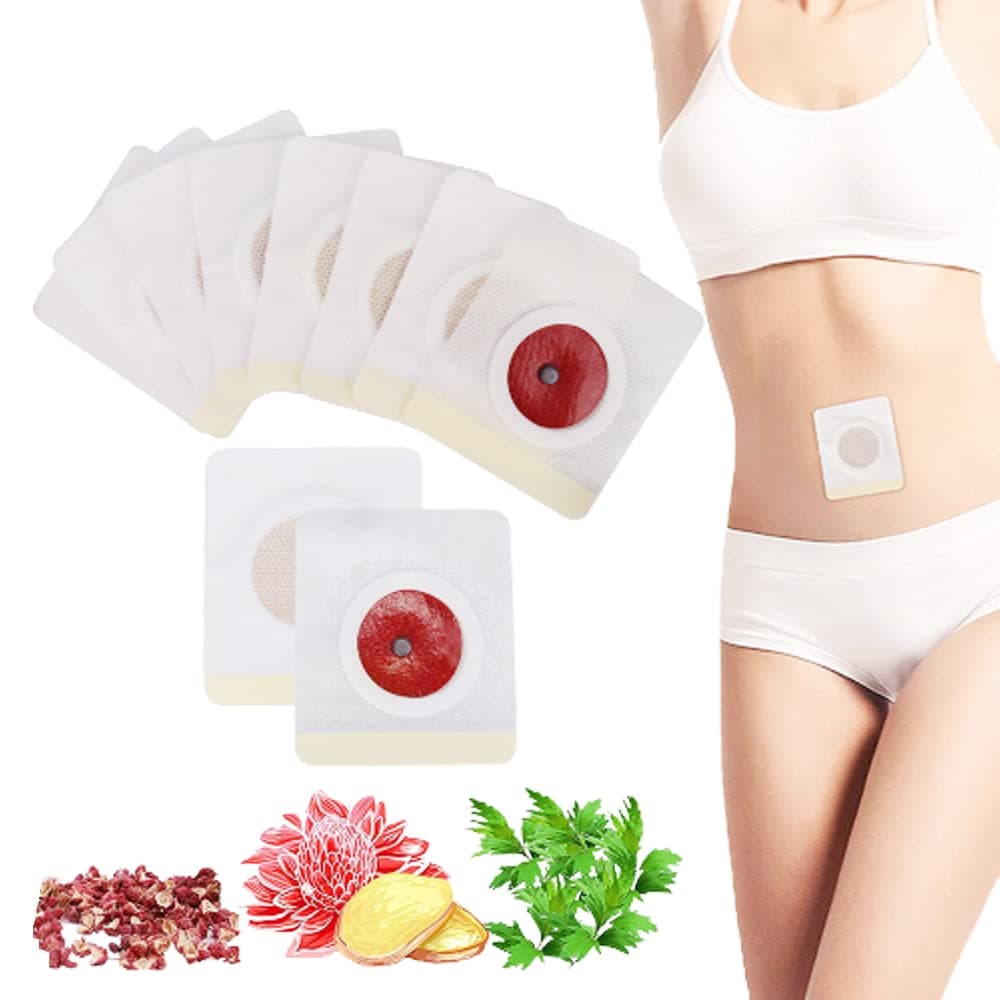 90PCS Perfect Detox Slimming Patch-magnetic Patch Belly Button Diet Slimming Detox Pads, Mugwort Navel Sticker, Natural Herbal Abdomen Waist Patch for Fast Natural Skinny (90pcs)