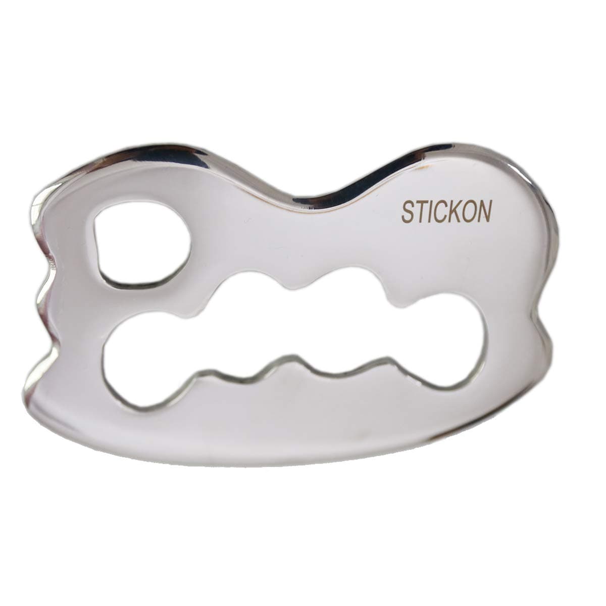 Stainless Steel Gua Sha Scraping Massage Tool IASTM Tools Great Soft Tissue Mobilization Tool (STICKON-01)