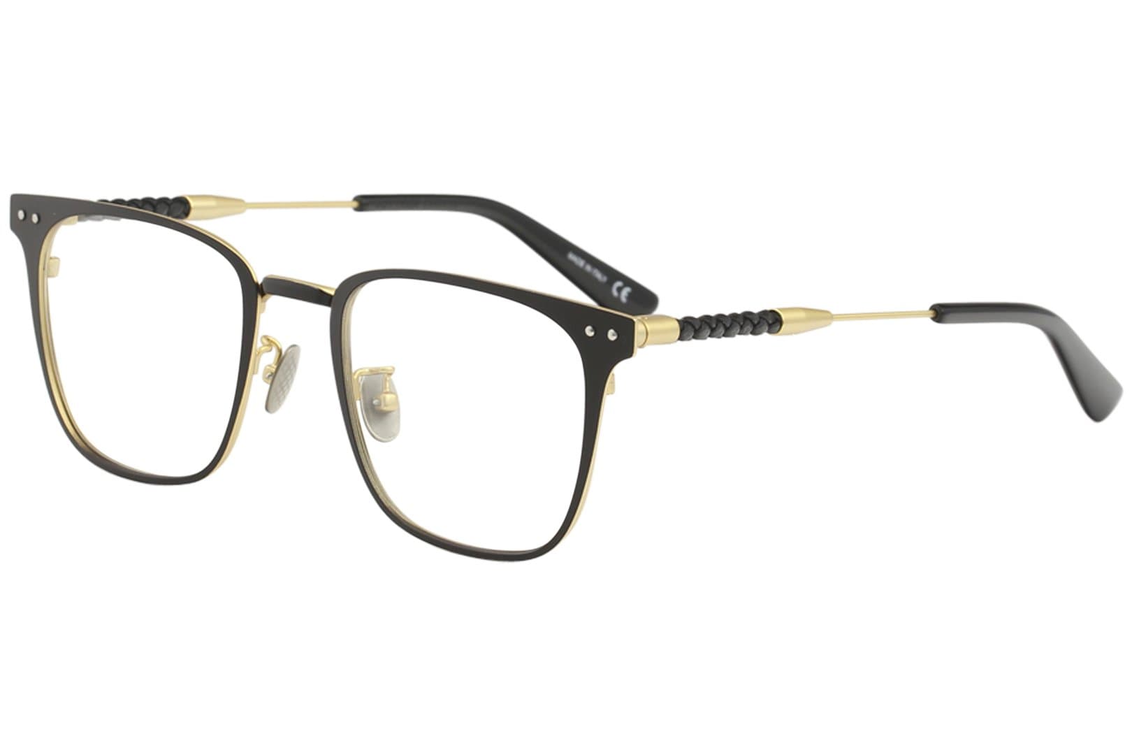 Eyeglasses Bottega Veneta BV 0108 O- 001 001 BLACK / GOLD