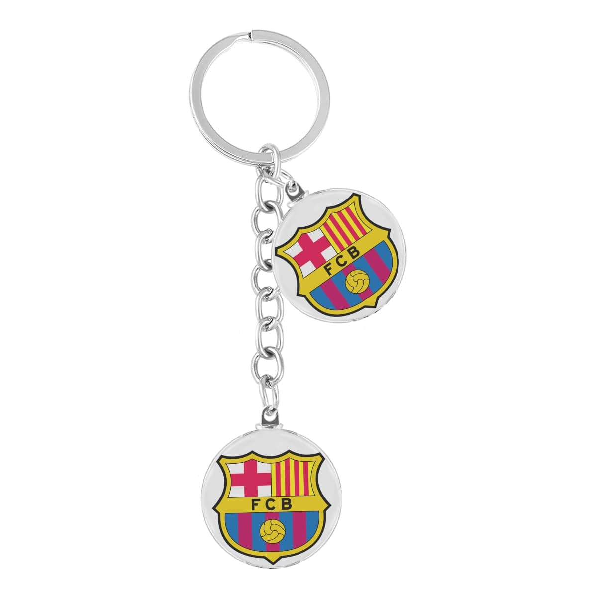 Stainless Steel Car Keychain - Universal Keychain for Car, Bike, Home, Office | Durable Birthday Gift for Friends, Men, Women | Metal Keyring