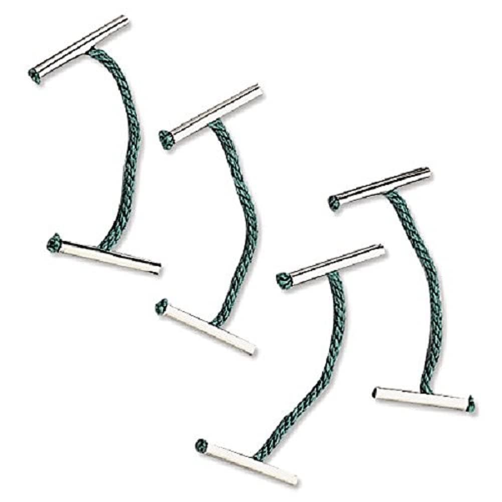 Q-Connect Metal Treasury Tag, 51 mm, Pack of 100, Green