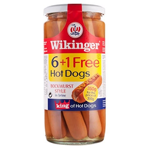 Wikinger Hot Dogs, 350 g with 6 + 1 Free