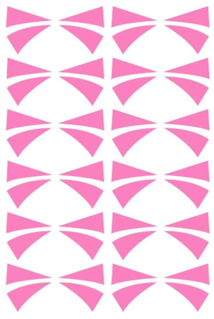 Cosplaybala Dva Tattoo Cosplay Temporary Face Tattoo Sticker (One Size, Pink)