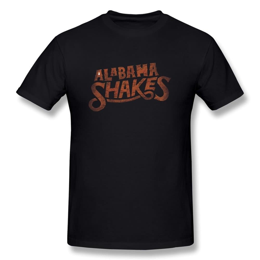 LXJ Alabama Shakes Band Logo Mens T Shirt Black