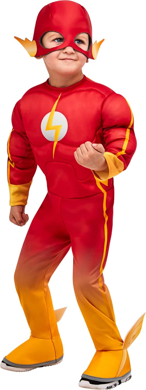 DC League of Super Pets: The Flash Costume for Toddlers by Rubies, Boy's 2T